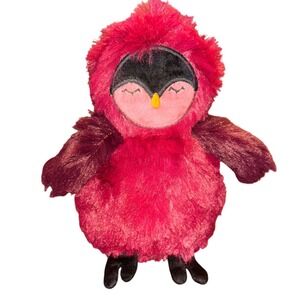 Slumberkins | Mini Cardinal Plush Stuffed Bird |‎ Cranberry | 6' | NWT | LTD ED